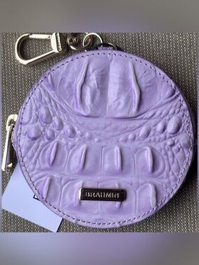 NWT BRAHMIN Coin Wallet in GENTLE LAVENDER